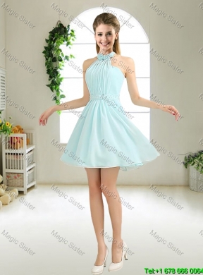 Feminine One Shoulder Hand Made Flowers Bridesmaid Dresses