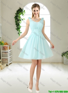 Feminine One Shoulder Hand Made Flowers Bridesmaid Dresses