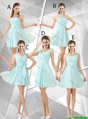 Feminine One Shoulder Hand Made Flowers Bridesmaid Dresses