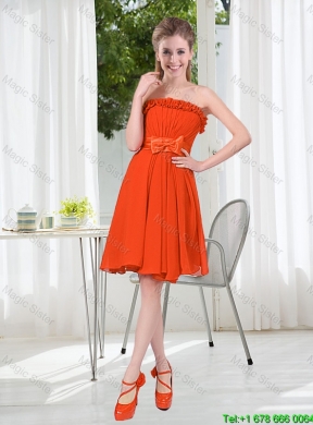 New Style A Line Beading Short Bridesmaid Dresses