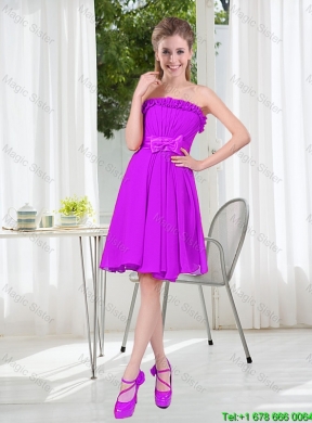 Pretty Sweetheart Beading Short Prom Dresses in Purple