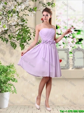 Discount A Line Lavender Bridesmaid Dresses with Beading