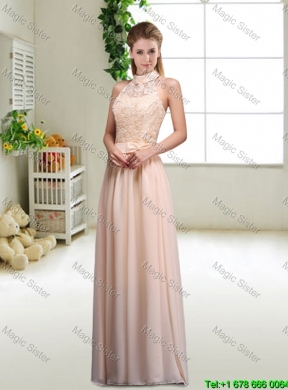 Cheap Laced Square Prom Dresses with Bowknot