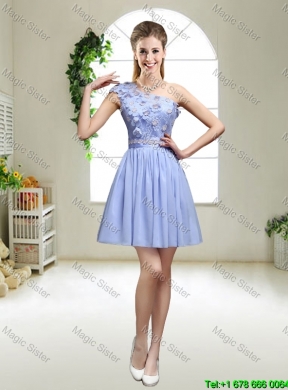 Popular 2016 Appliques Lavender Prom Dresses with Bateau