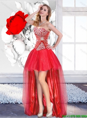 2016 Spring Pretty Sweetheart Detachable Quinceanera Dresses with Ruffles