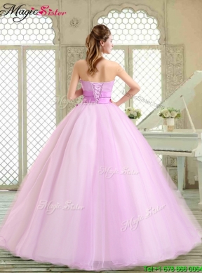 New Arrivals 2016 Straps Quinceanera Dresses with Strapless