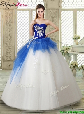 Popular Sweetheart Beading Quinceanera Gowns with Zipper Up