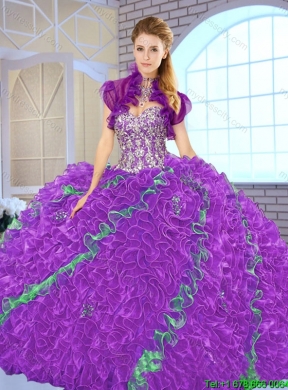 2016 Fall Beautiful Multi Color Quinceanera Dresses with Sweetheart