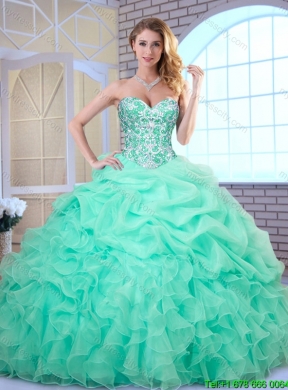 2016 Fashionable Sweetheart Quinceanera Dresses with Beading