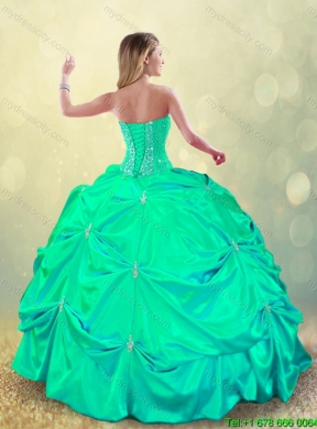 Beautiful Beading and Pick Ups Sweet 16 Dresses with Lace Up