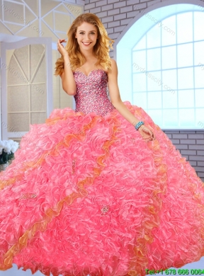 Best Selling Ball Gown Sweetheart Quinceanera Dresses for 2016