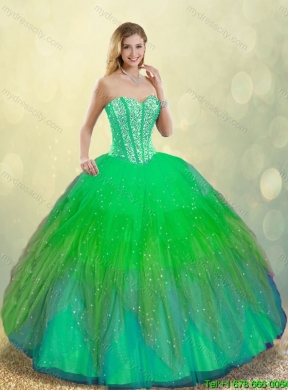 Classical Floor Length Quinceanera Dresses with Sweetheart