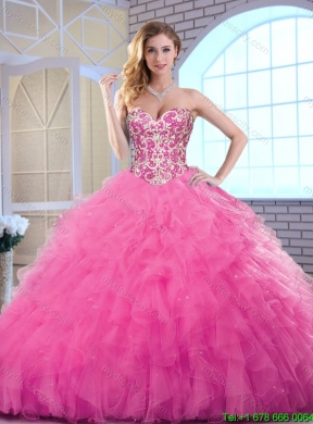 Elegant Ball Gown Sweetheart Quinceanera Dresses with Beading