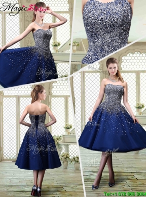 Luxurious Sweetheart Beading Prom Dresses for 2016