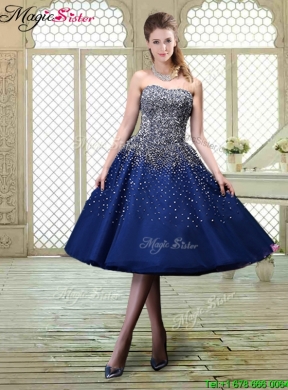 Luxurious Sweetheart Beading Prom Dresses for 2016