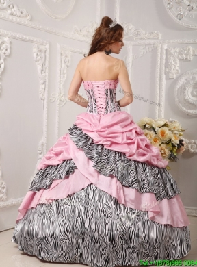 2016 Classical Ball Gown Multi Color Quinceanera Gowns with Beading