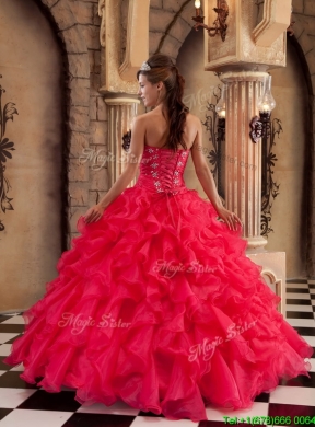 2016 Ball Gown Sweetheart Floor Length Quinceanera Dresses