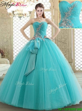 Lovely Sweetheart Quinceanera Dresses with Beading and Paillette