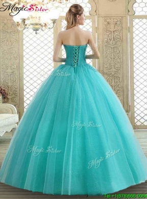 Lovely Sweetheart Quinceanera Dresses with Beading and Paillette