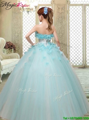 Beautiful Strapless Quinceanera Dresses with Appliques and Ruffles