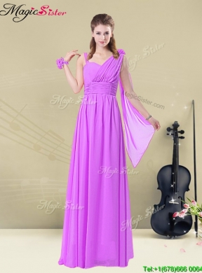 Winter Low price Floor Length Bridesmaid Dresses in Apple Green