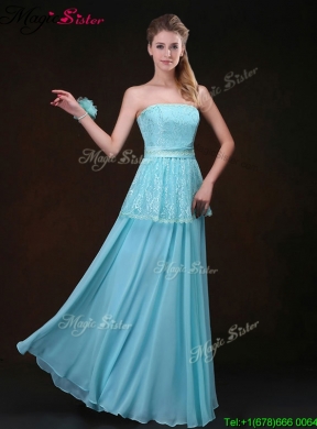 2016 Cheap Empire Aqua Blue Prom Dresses