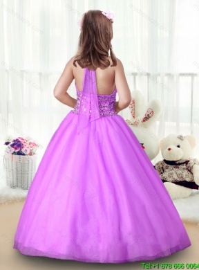 Cheap  Ball Gown Little Girl Pageant Gowns with Beading