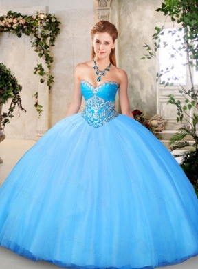 2016 Lovely Sweetheart Quinceanera Dresses with Beading