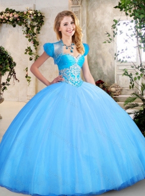 2016 Lovely Sweetheart Quinceanera Dresses with Beading