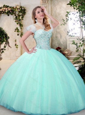 Cheap Sweetheart Quinceanera Dresses with Beading