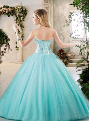 Latest Beading Sweetheart Quinceanera Gowns for 2016