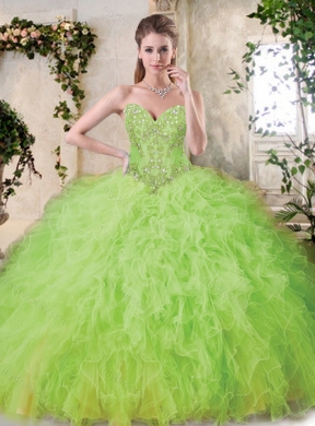 Latest Sweetheart Sweet 16 Dresses with Appliques and Ruffles