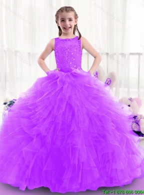 New Style Zipper Up Mini Quinceanera Dresses with Bateau