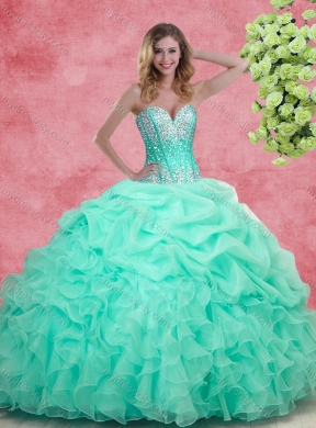 2016 Romantic Beading MDCSJQDDT102002-LGin Apple Green