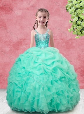 2016 Romantic Beading MDCSJQDDT102002-LGin Apple Green