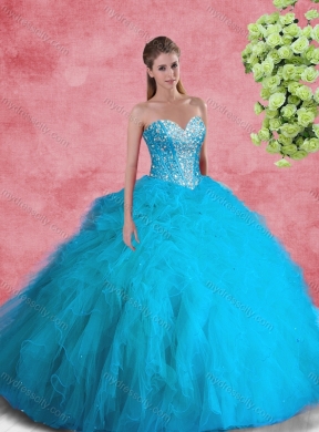 Latest Ball Gown Sweetheart Princesita with Quinceanera Dress with Beading for Summer