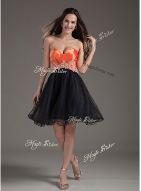 Beautiful Princess Sweetheart Prom Dress with Appliques