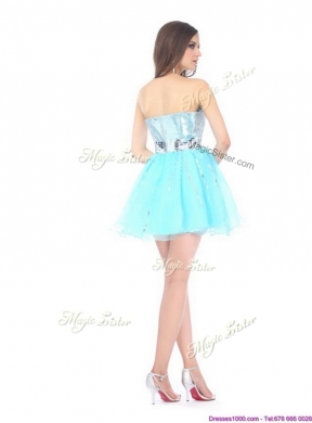 Beautiful Short Sweetheart Sequins Prom Dresses for Cocktail