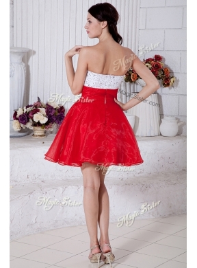 Cheap Short Sweetheart Beading Prom Dresses for Cocktail