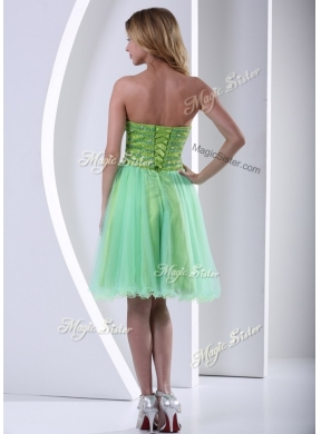 Lovely Sweetheart Beading Short Designer Prom Dresses for Party