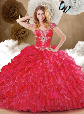 Gorgeous Sweetheart Quinceanera Dresses with Beading and Ruffles