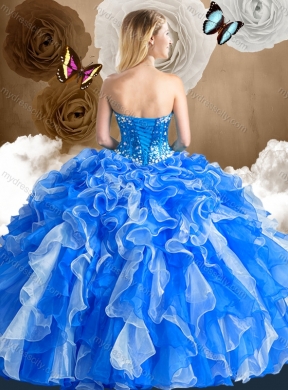 Low Price Sweetheart Multi Color Quinceanera Dresses with Ruffles