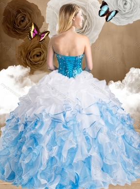 New Style Multi Color Quinceanera Dresses with Beading and Ruffles