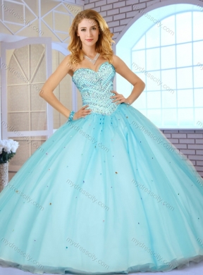 New Style Sweetheart Quinceanera Dresses with Beading for 2016