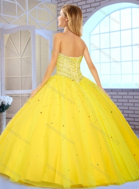 New Style Sweetheart Quinceanera Dresses with Beading for 2016