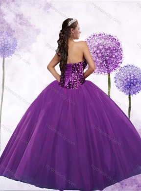 Discount Ball Gown Quinceanera Dresses with Beading and Sequins