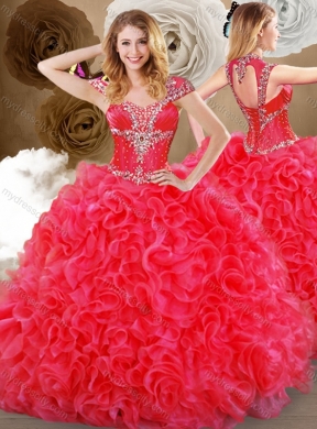 Gorgeous Sweetheart Quinceanera Dresses with Beading and Ruffles