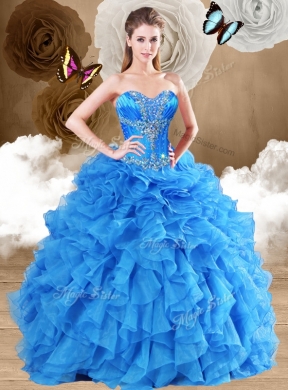 New Arrivals Ball Gown Sweet 16 Gowns with Beading and Ruffles