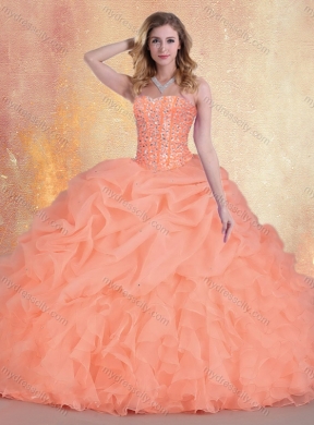 New Arrivals Sweetheart Quinceanera Gowns with Ruffles and Pick Ups