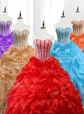 Custom Made Quinceanera Dresses with Beading